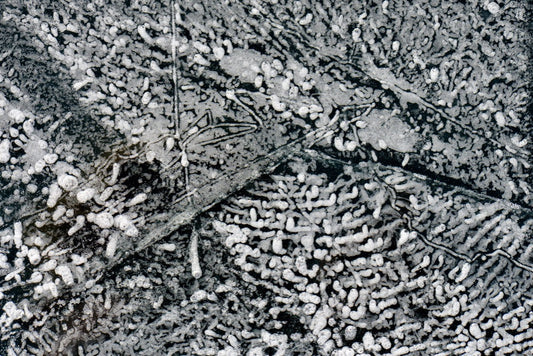 Skizzen auf Schwarzeis