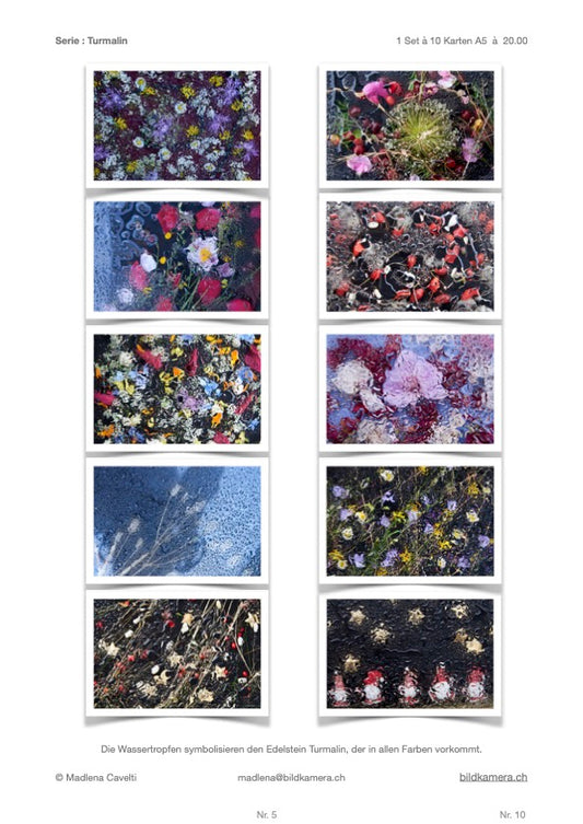 Kunstkarten: 'Turmalin - Weihnachtskarten' NEU